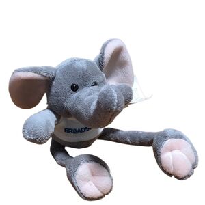 Pully Pal Vintage Elephant Plush Tags Still Attached EUC